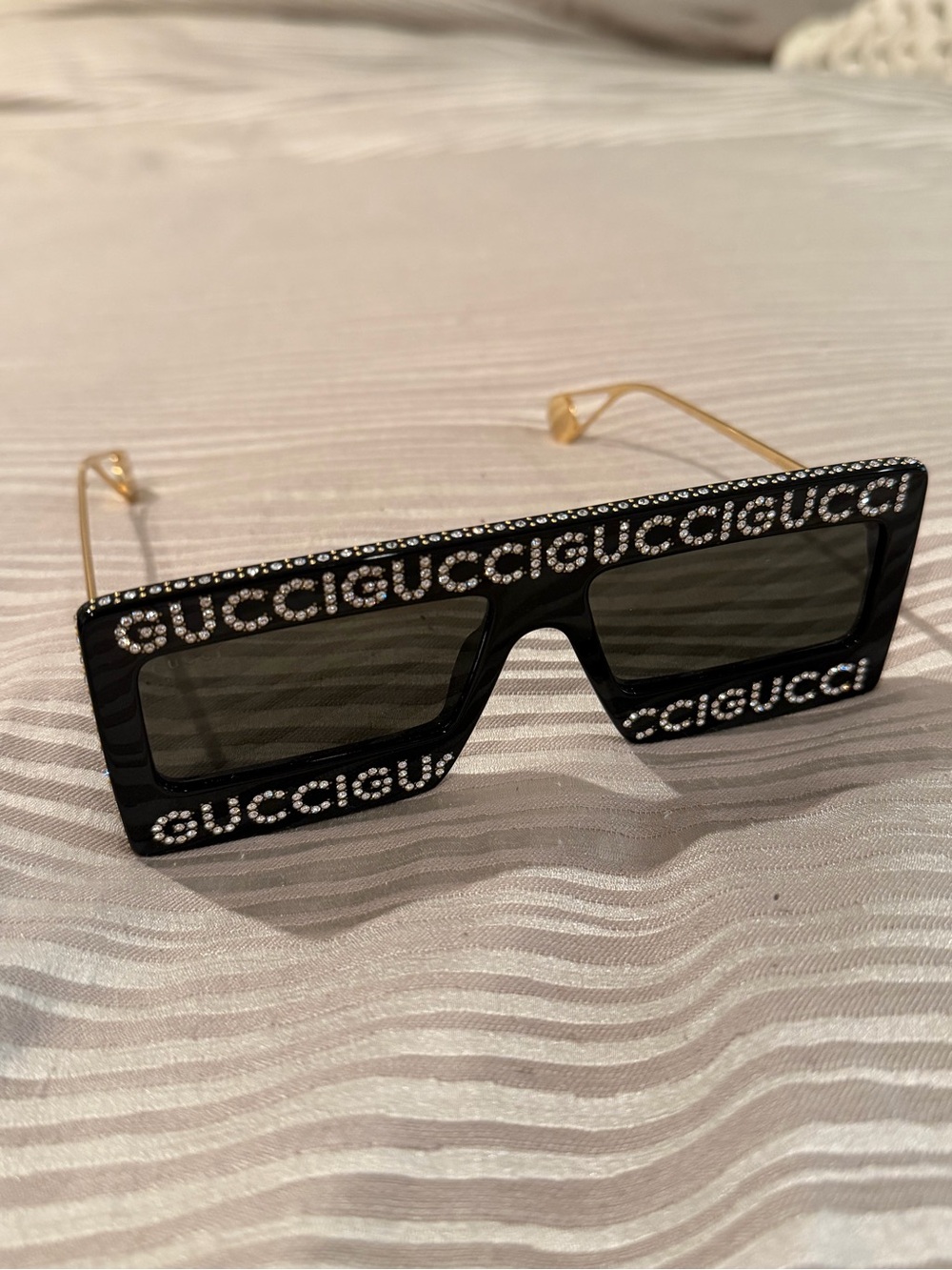 Gucci Crystal Mask Sunglasses